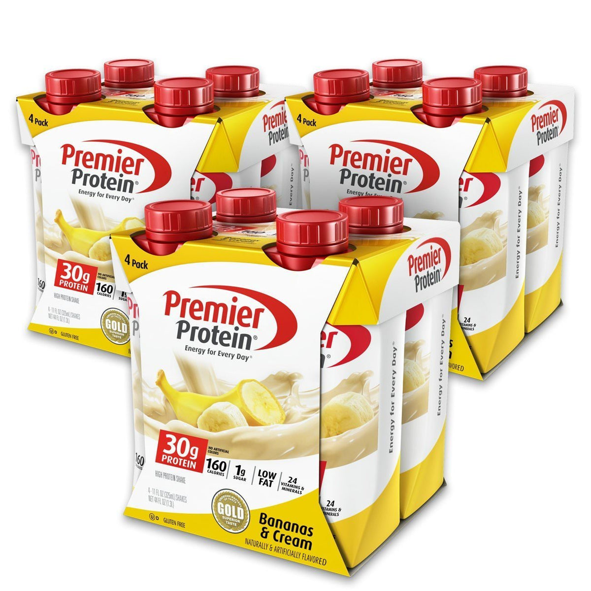 Premier Protein 30g High Protein Shake, Chocolate Peanut Butter, 12 Pack