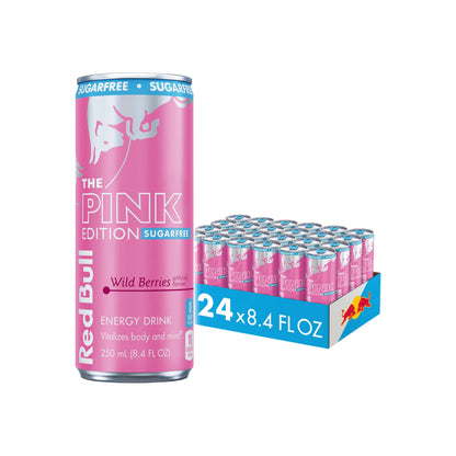 Red Bull Sugarfree Energy Drink, Iced Vanilla Berry, Iced Edition