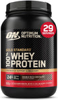 Optimum Nutrition Gold Standard Whey Protein, Double Rich Chocolate, 2 LB