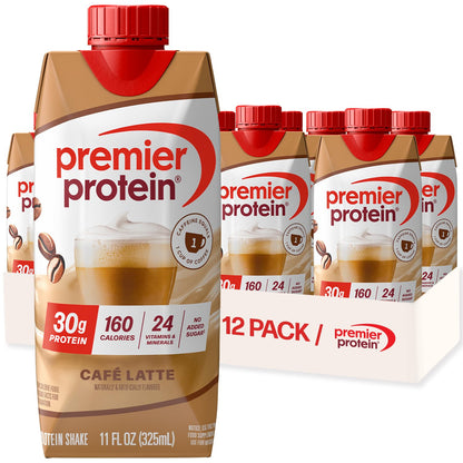 Premier Protein 30g High Protein Shake, Chocolate Peanut Butter, 12 Pack