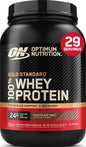 Optimum Nutrition Gold Standard Whey Protein, Double Rich Chocolate, 2 LB