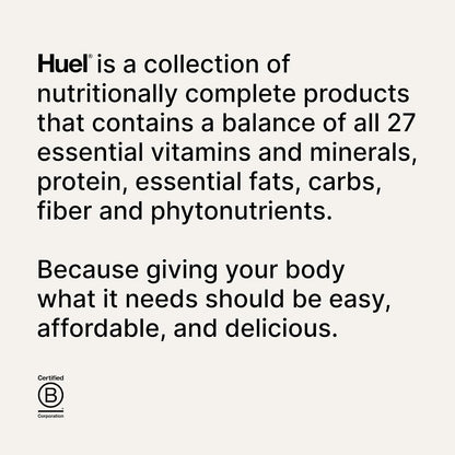 Huel Black Edition | Chocolate Peanut Butter | 40g Vegan Protein Powder