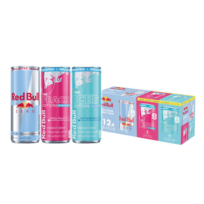 Red Bull Sugarfree Energy Drink, Iced Vanilla Berry, Iced Edition