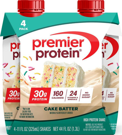 Premier Protein 30g High Protein Shake, Chocolate Peanut Butter, 12 Pack