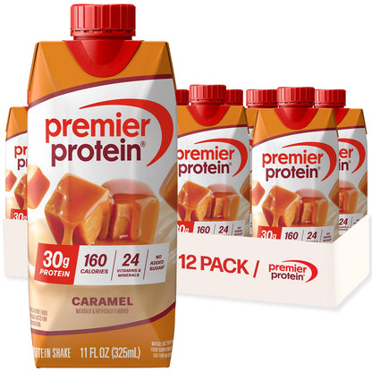 Premier Protein 30g High Protein Shake, Chocolate Peanut Butter, 12 Pack