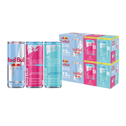 Red Bull Sugarfree Energy Drink, Iced Vanilla Berry, Iced Edition