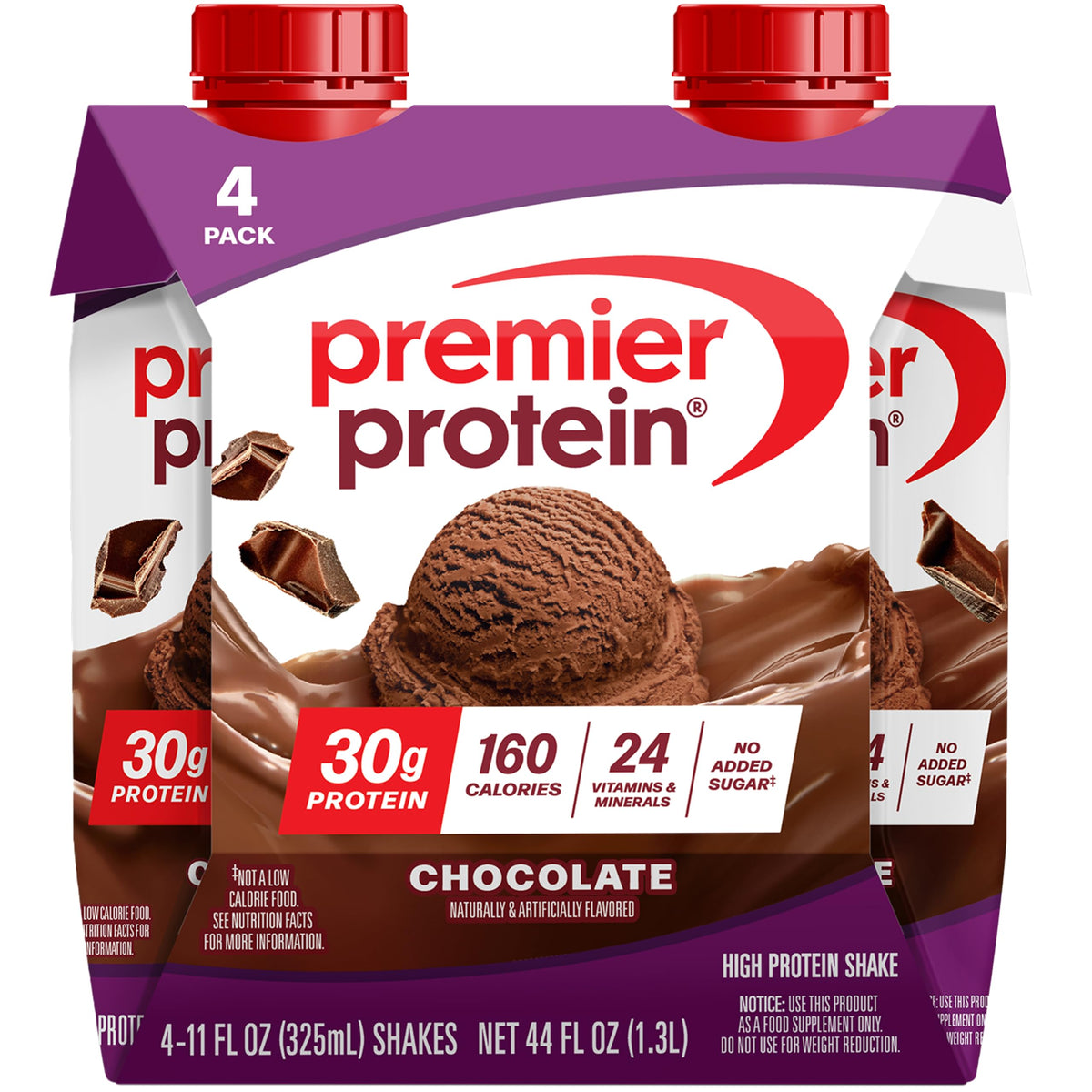 Premier Protein 30g High Protein Shake, Chocolate Peanut Butter, 12 Pack
