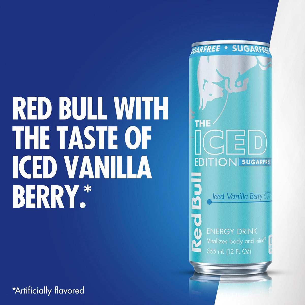 Red Bull Sugarfree Energy Drink, Iced Vanilla Berry, Iced Edition
