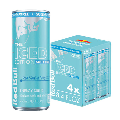 Red Bull Sugarfree Energy Drink, Iced Vanilla Berry, Iced Edition