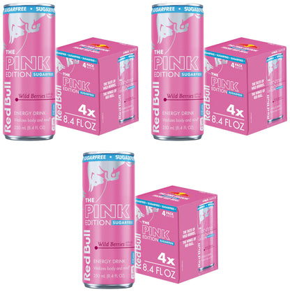 Red Bull Sugarfree Energy Drink, Iced Vanilla Berry, Iced Edition