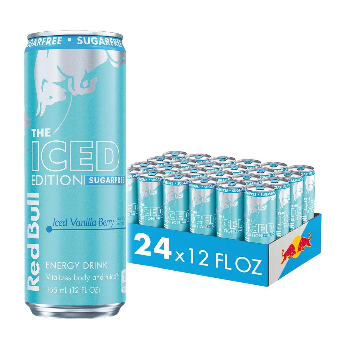 Red Bull Sugarfree Energy Drink, Iced Vanilla Berry, Iced Edition
