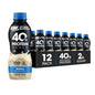 Optimum Nutrition 40g Protein Shake, Chocolate, 14 Fl Oz, 12 Ct